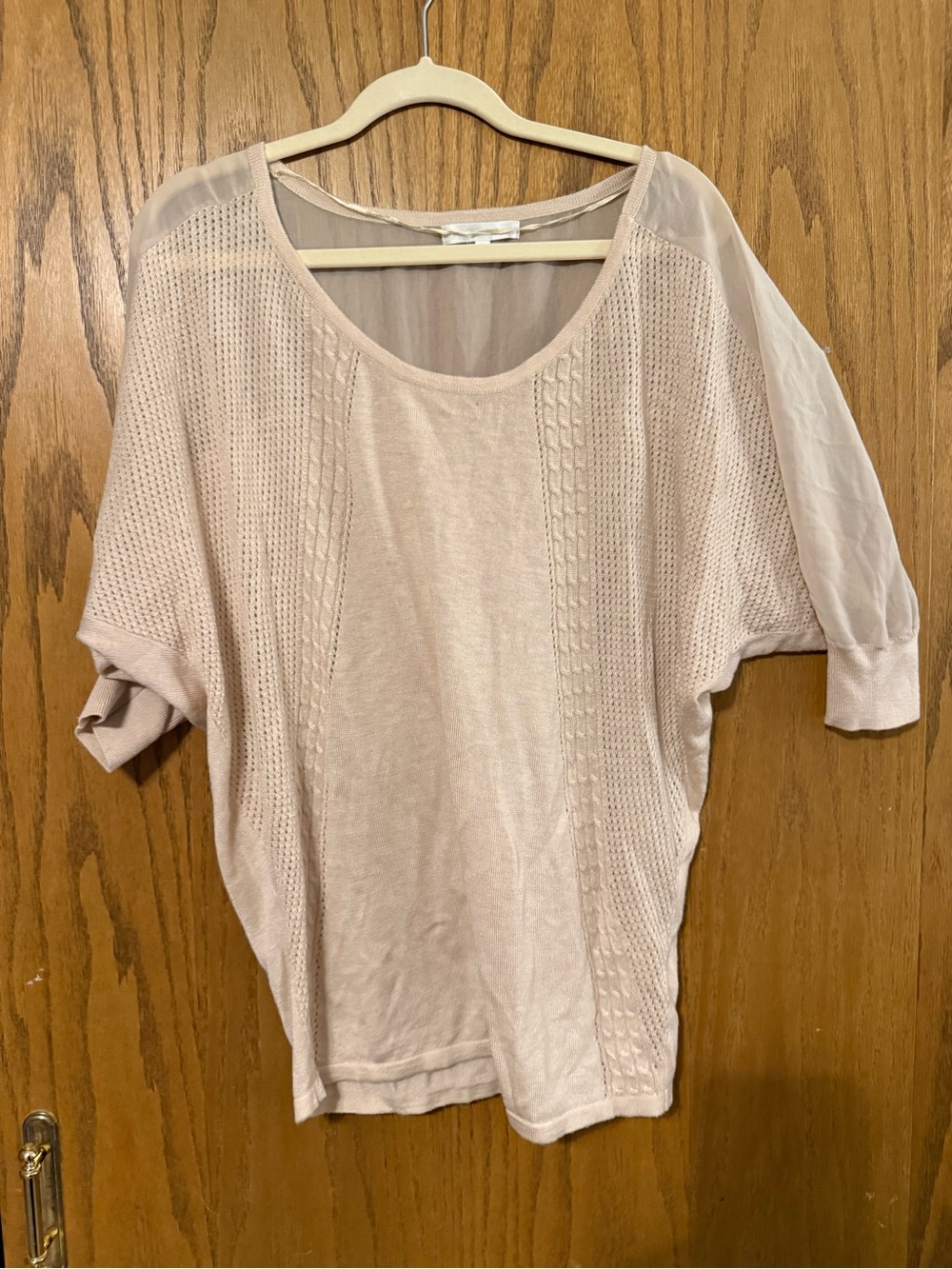 Jealous Tomato Blush Short-Sleeve Knit Top